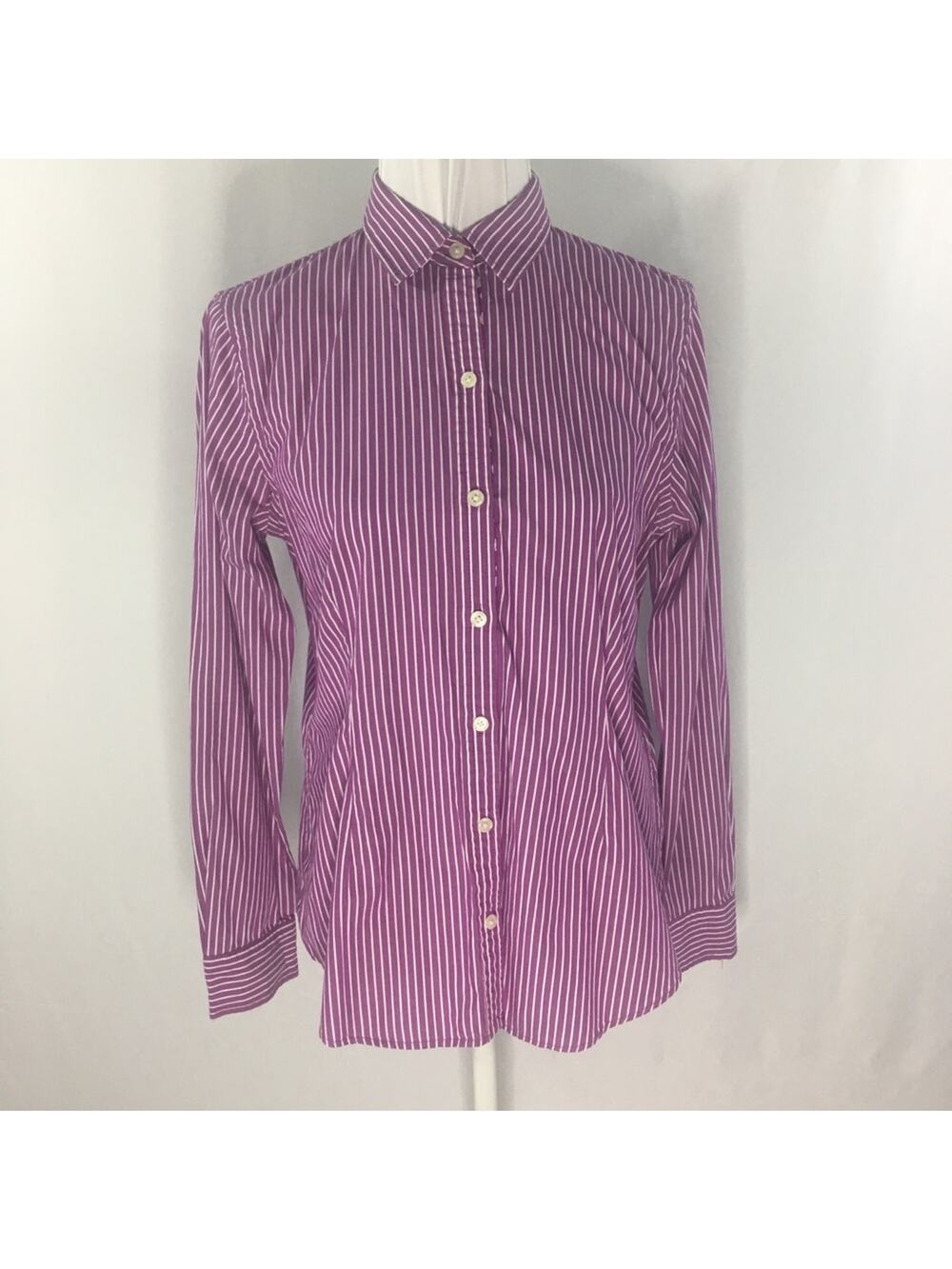 C Wonder Women's Signature Fit Button Down Shirt Size Medium